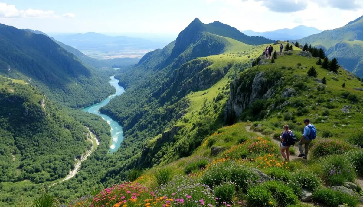 hiking in Croatia